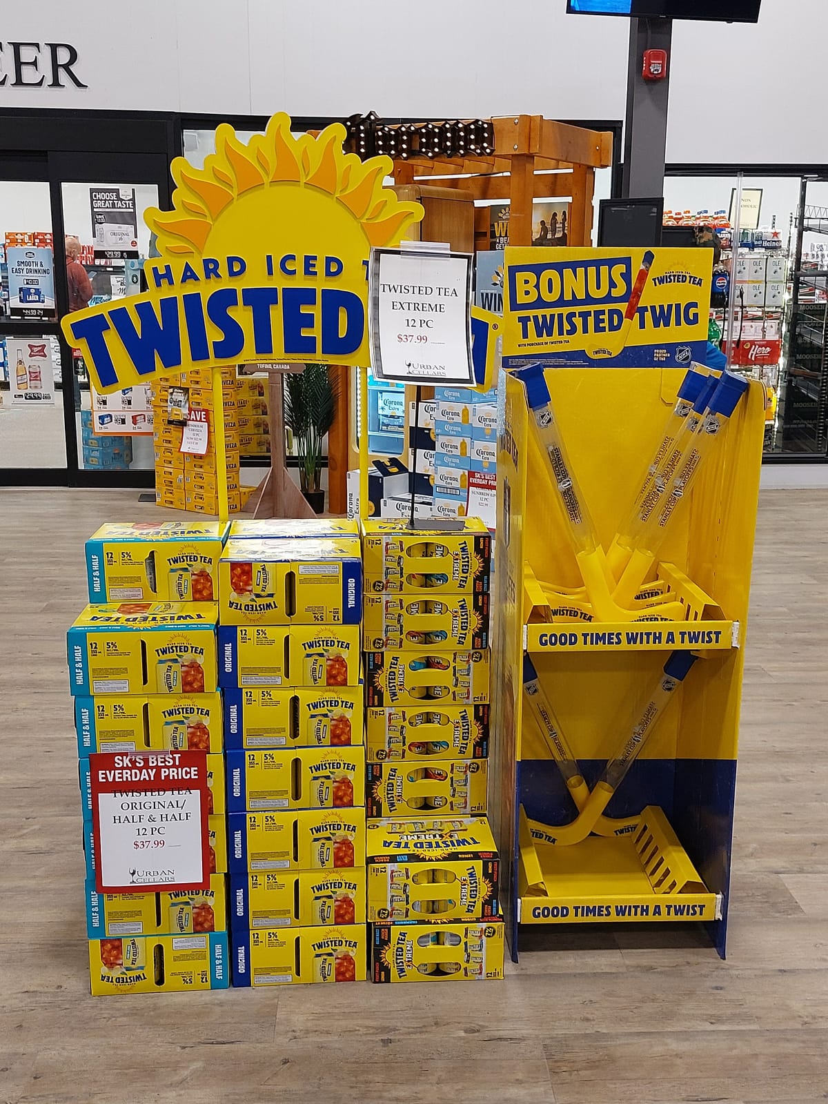 Twisted Tea at Total Wine