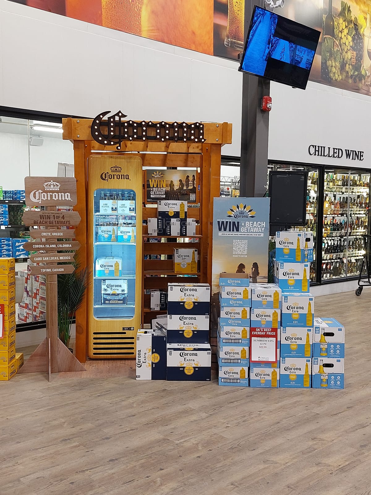 Corona at Tesco Ireland
