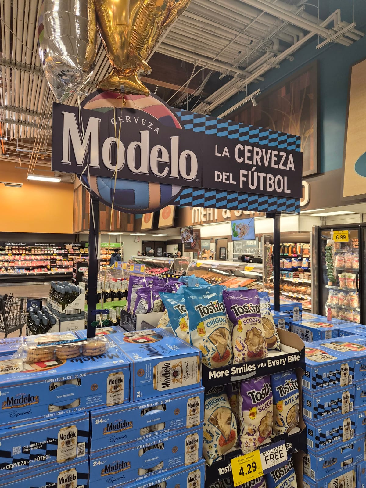 Modelo at Local Wine Shop
