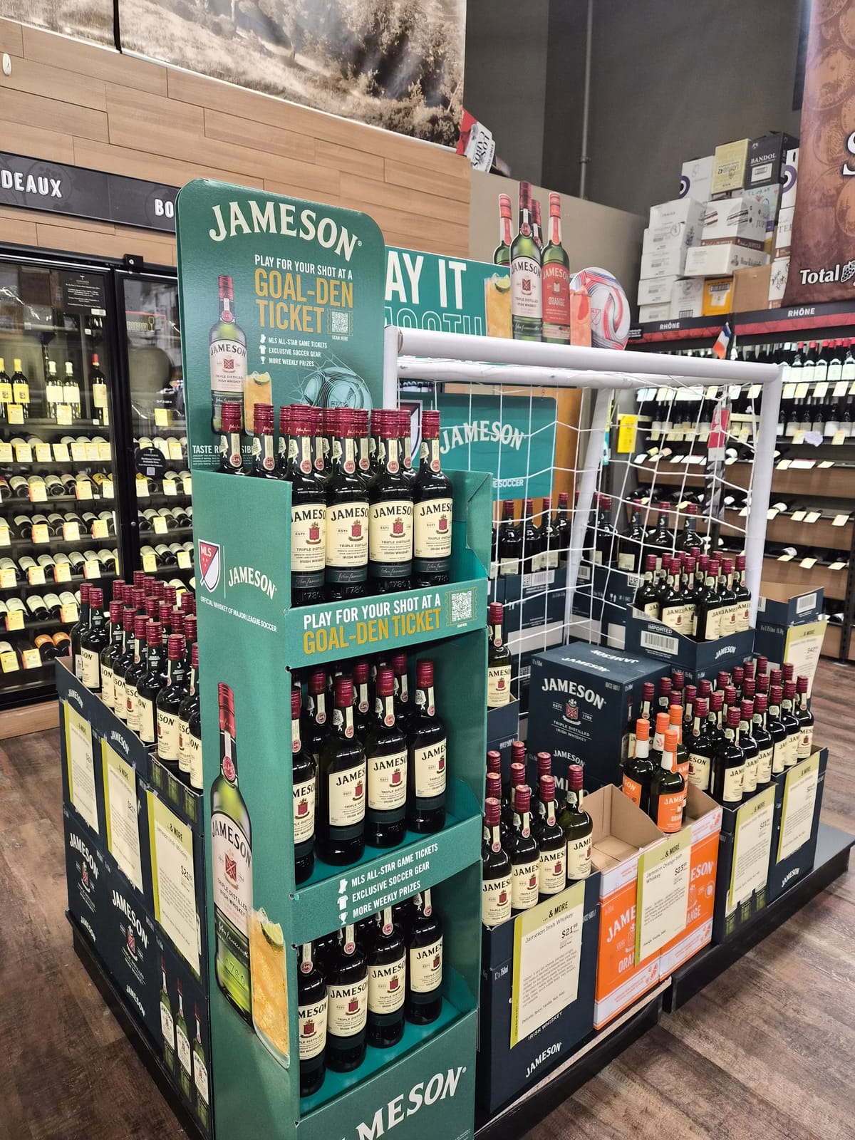Jameson at Local Wine Shop
