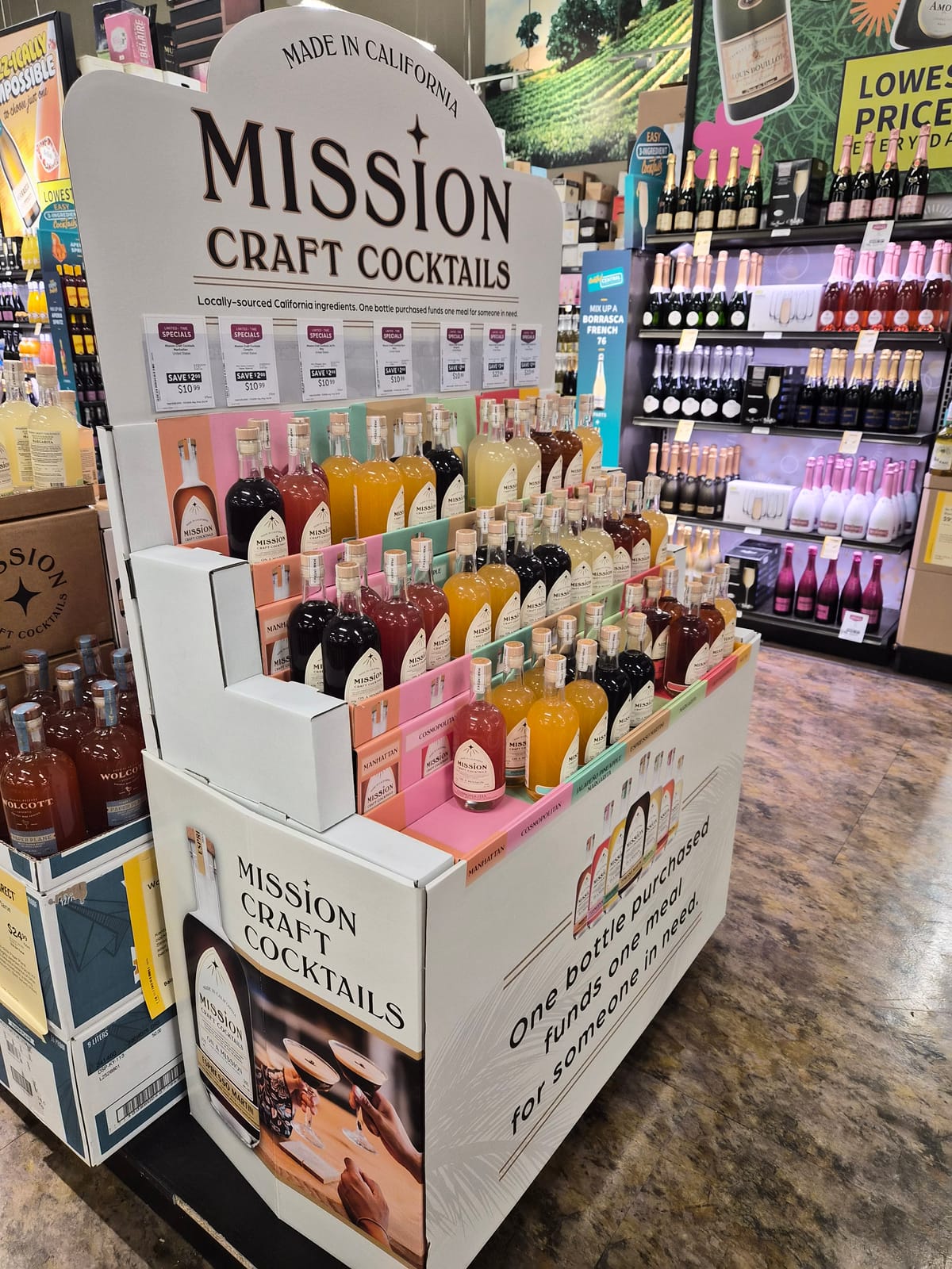 Mission Craft Cocktails at Total Wine