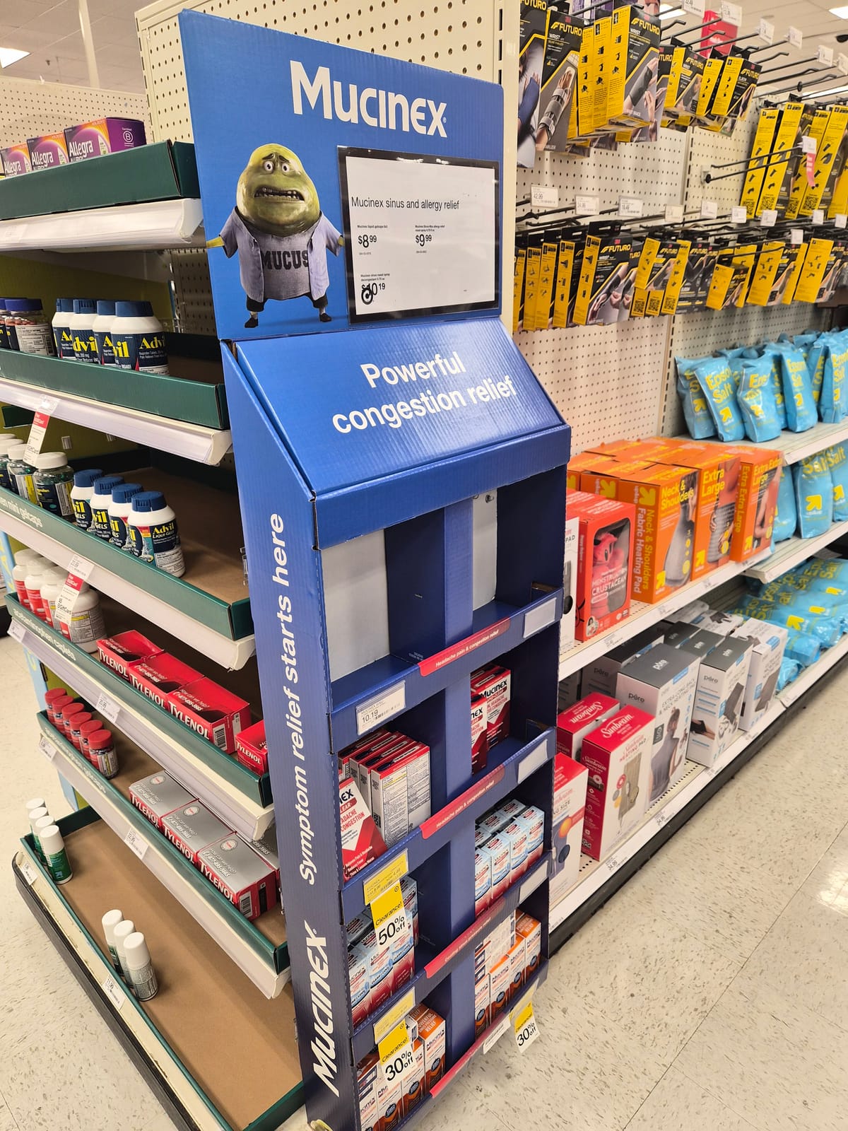 In-store display at SLGA