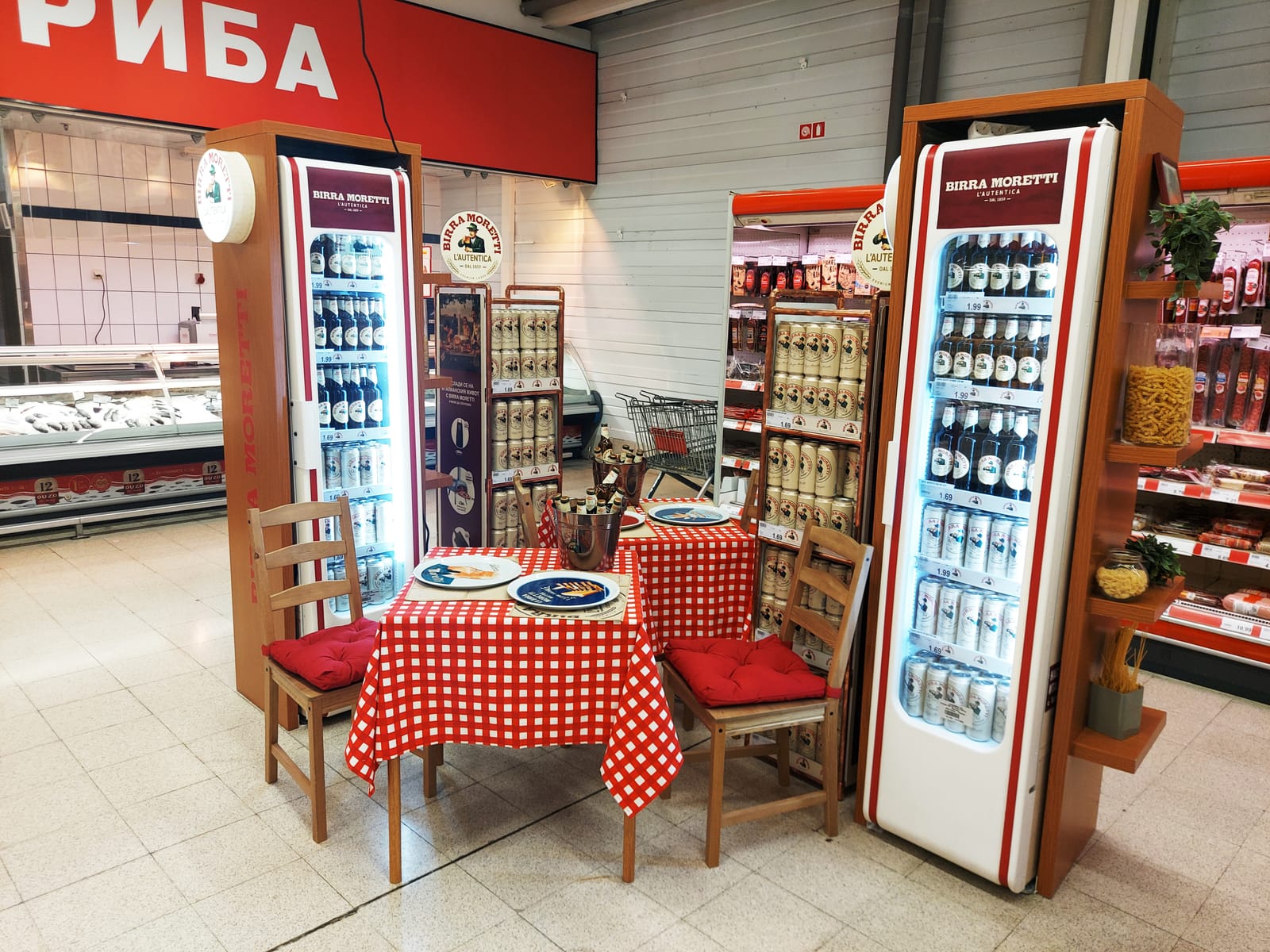 Birra Moretti at Safeway
