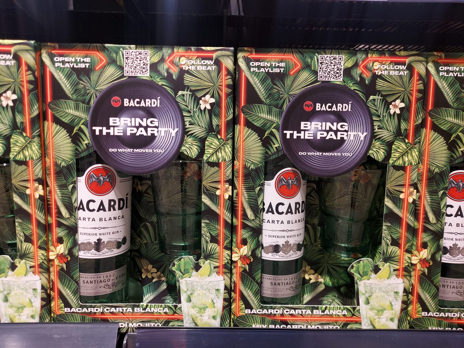 Bacardi at Local Wine Shop