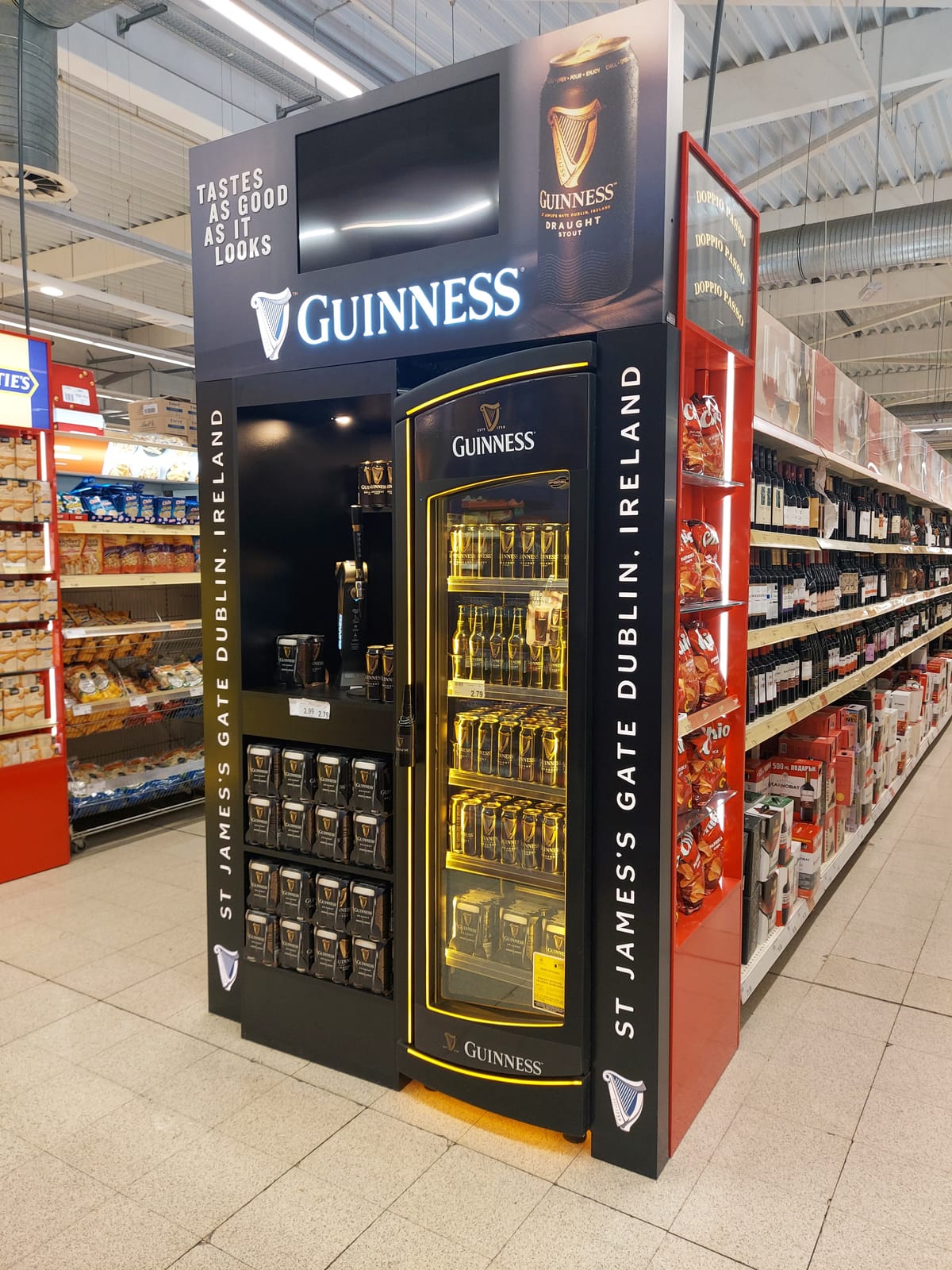 Guinness at Local Wine Shop
