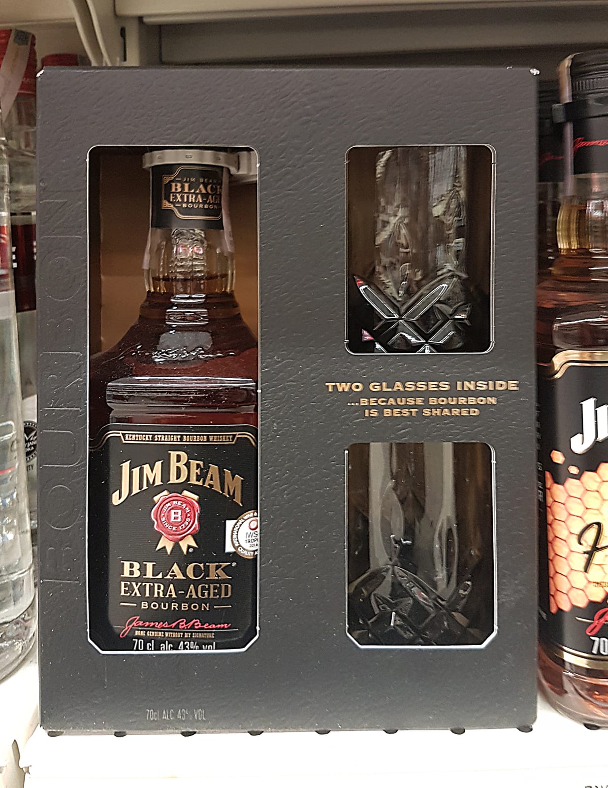 Jim Beam at Local Wine Shop