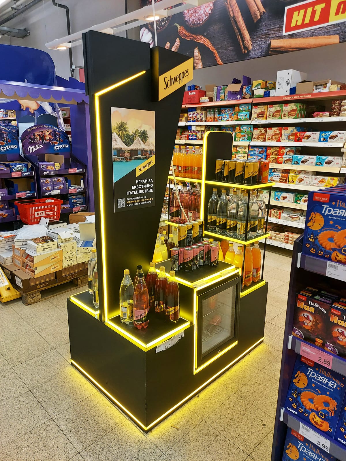 Schweppes at Local Wine Shop