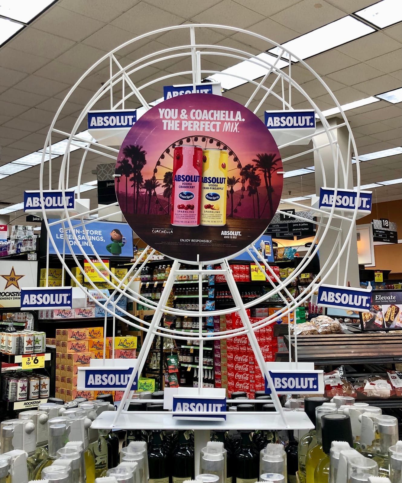 Absolut at Binny's