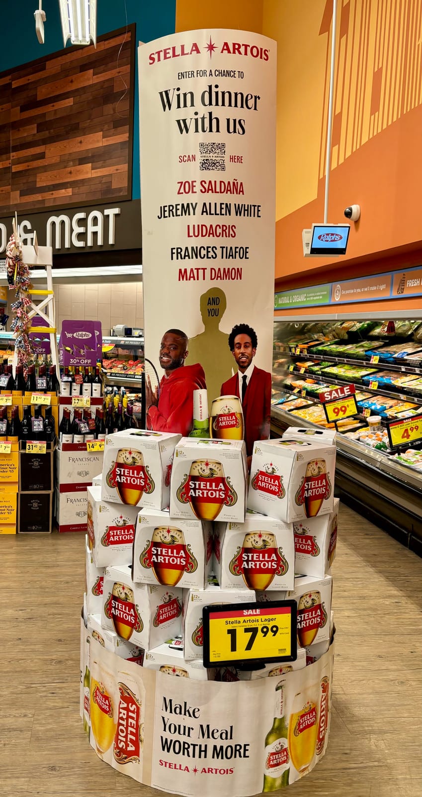 Stella Artois at Waitrose