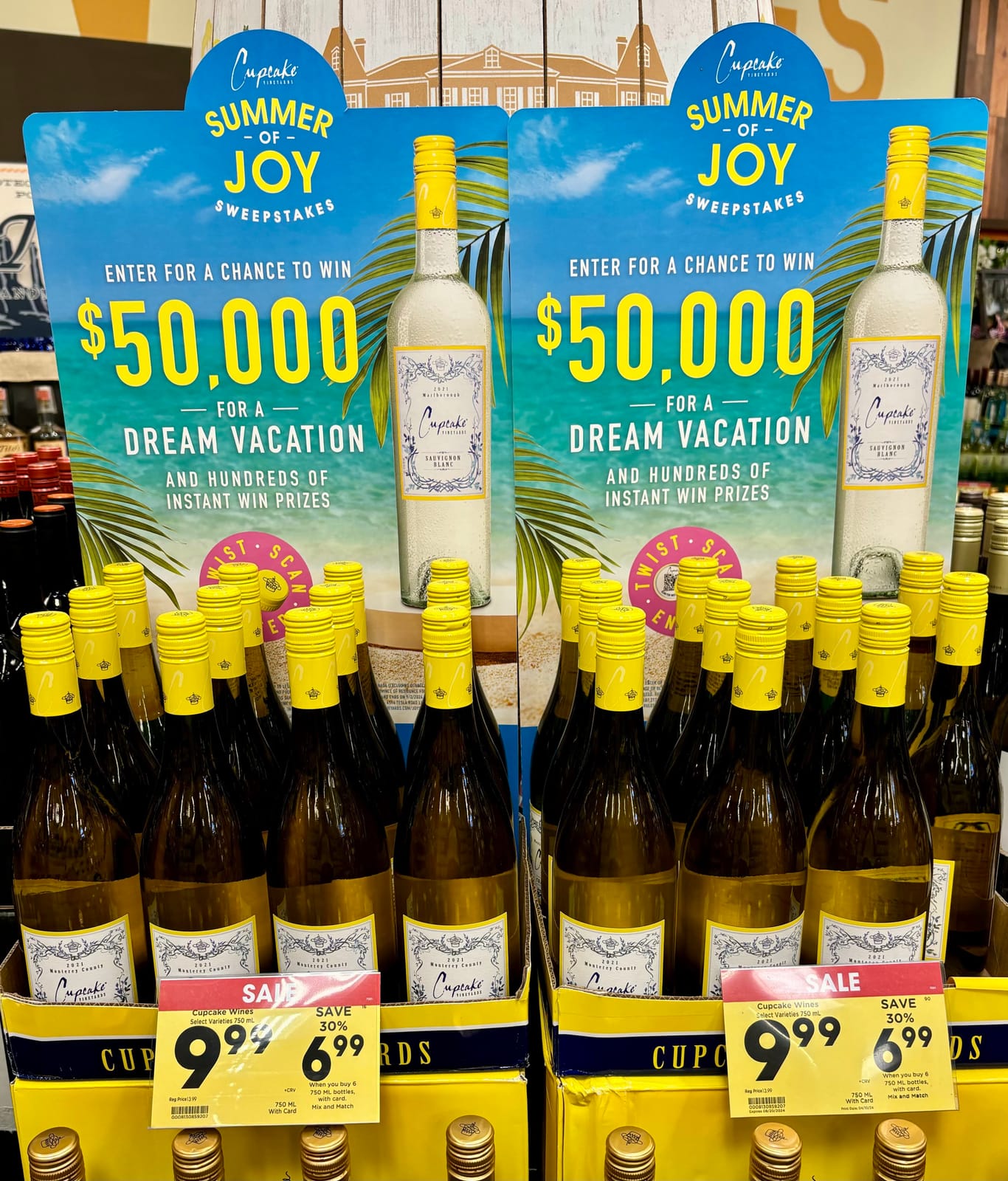 Cupcake at Total Wine