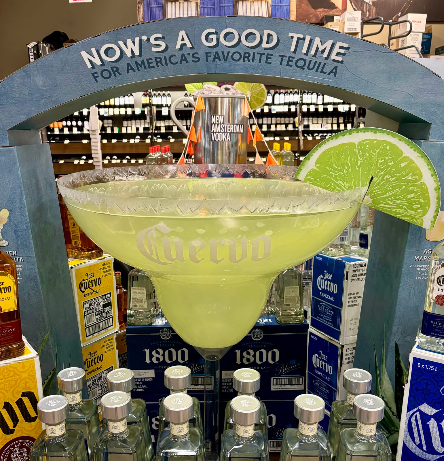 Jose Cuervo at Total Wine
