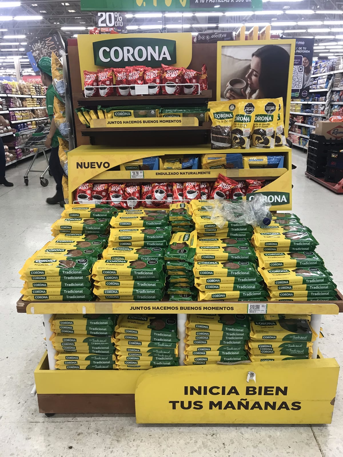 Corona at Tesco Ireland
