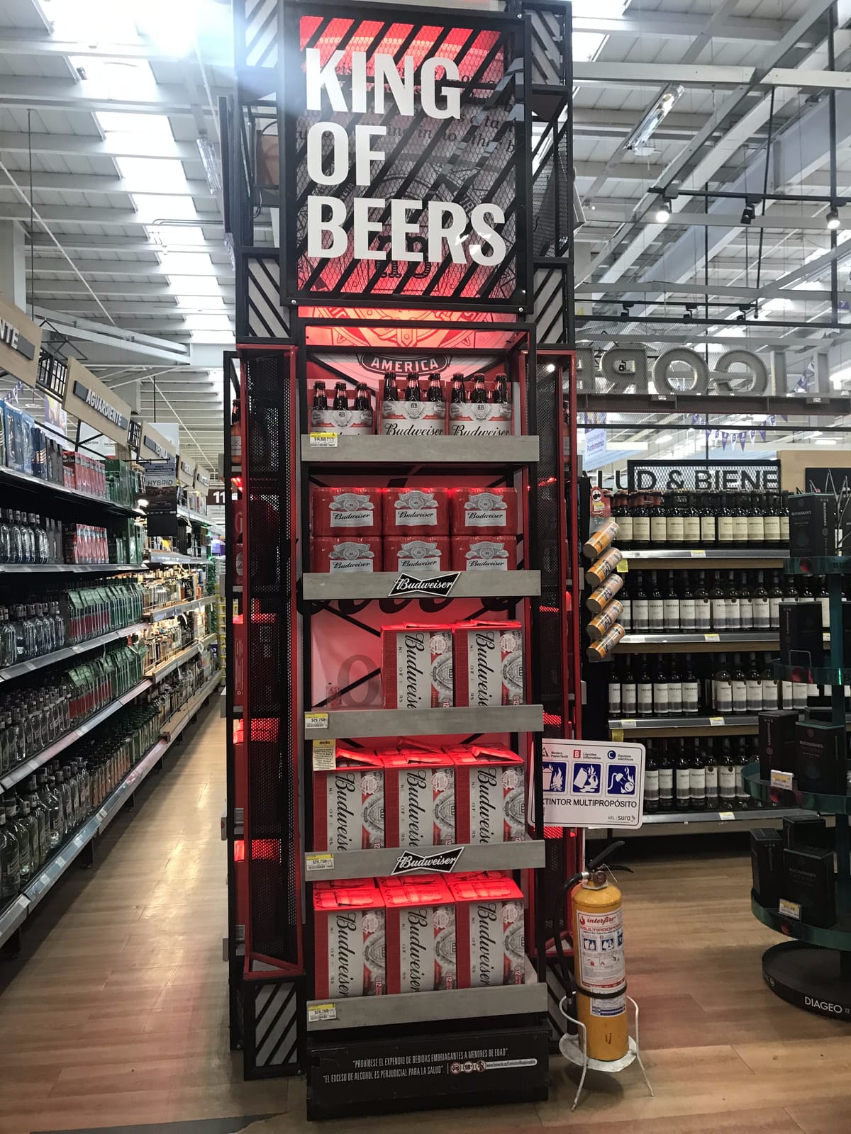 Budweiser at BC Liquor