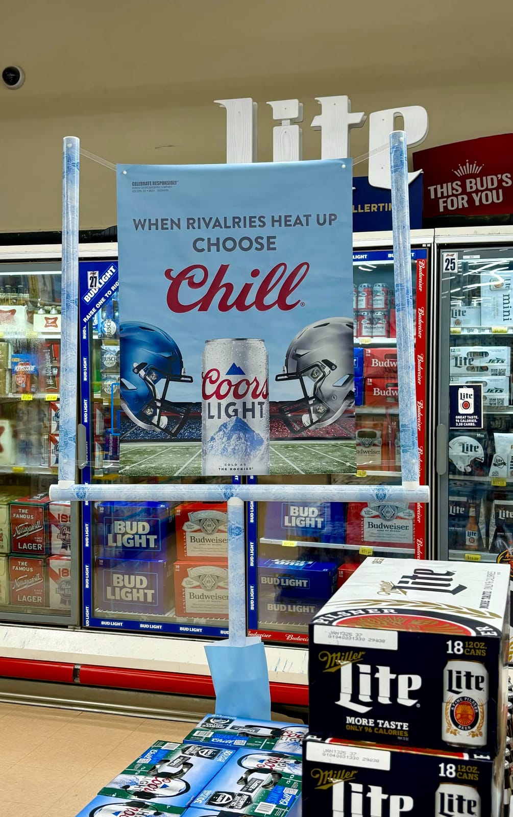 Coors Light at Waitrose