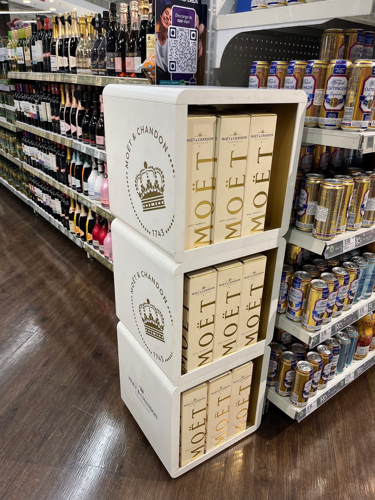 Moët & Chandon at Local Wine Shop
