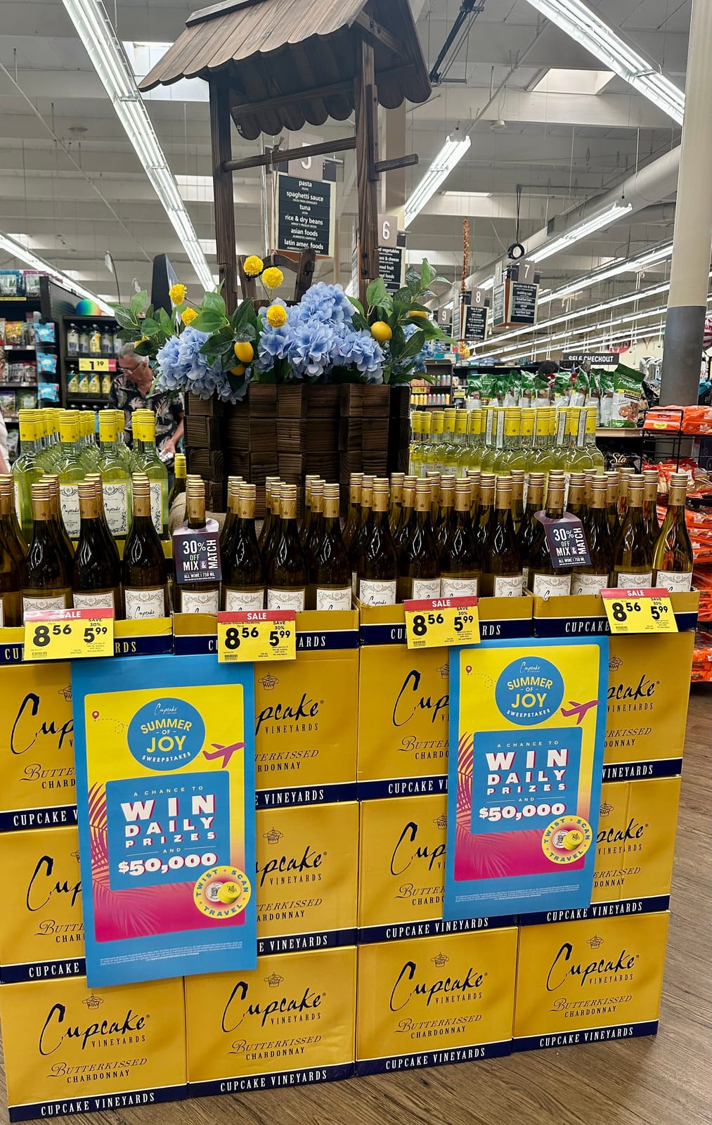 Cupcake Vineyards at Whole Foods