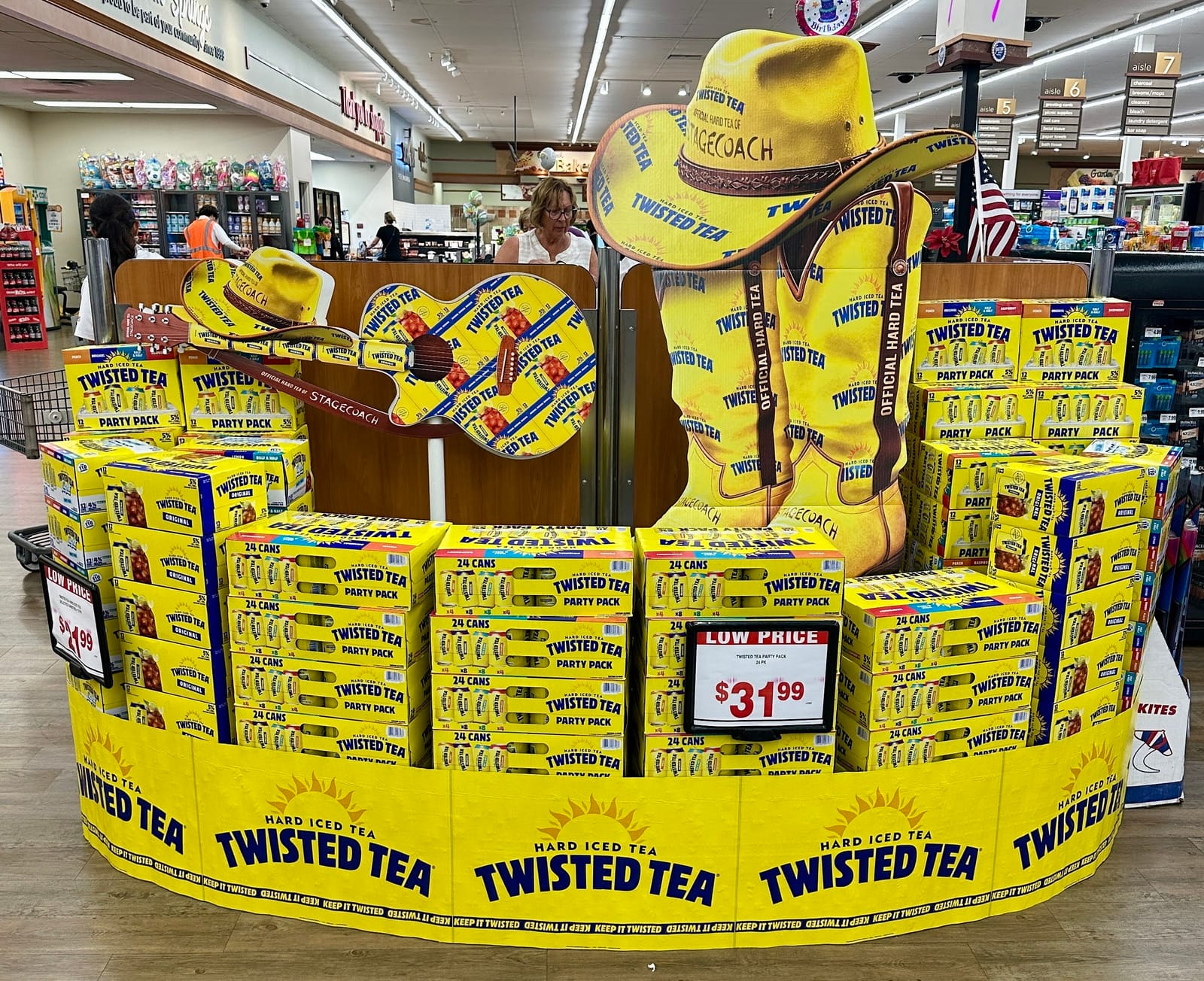 Twisted Tea at Local Wine Shop