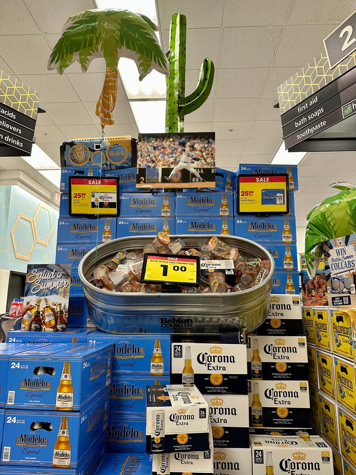 Modelo at Whole Foods
