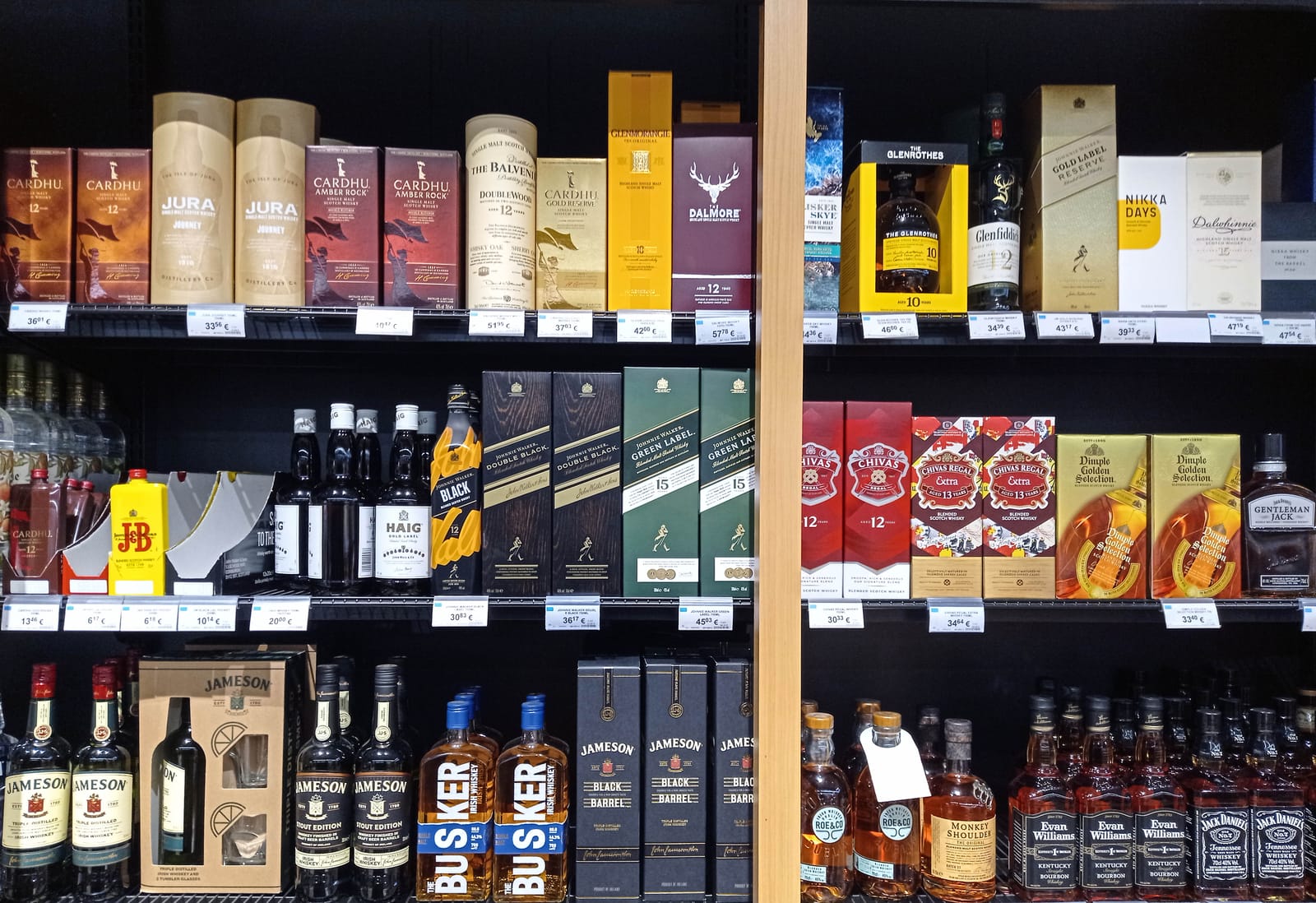 Cardhu at Local Wine Shop