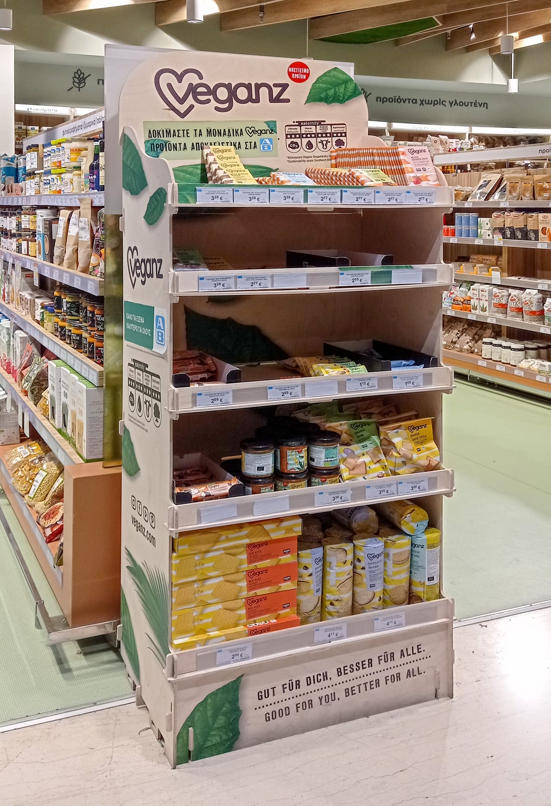 Veganz at Whole Foods