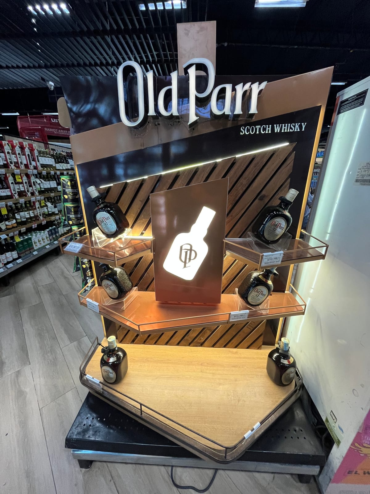 Old Parr at Local Wine Shop
