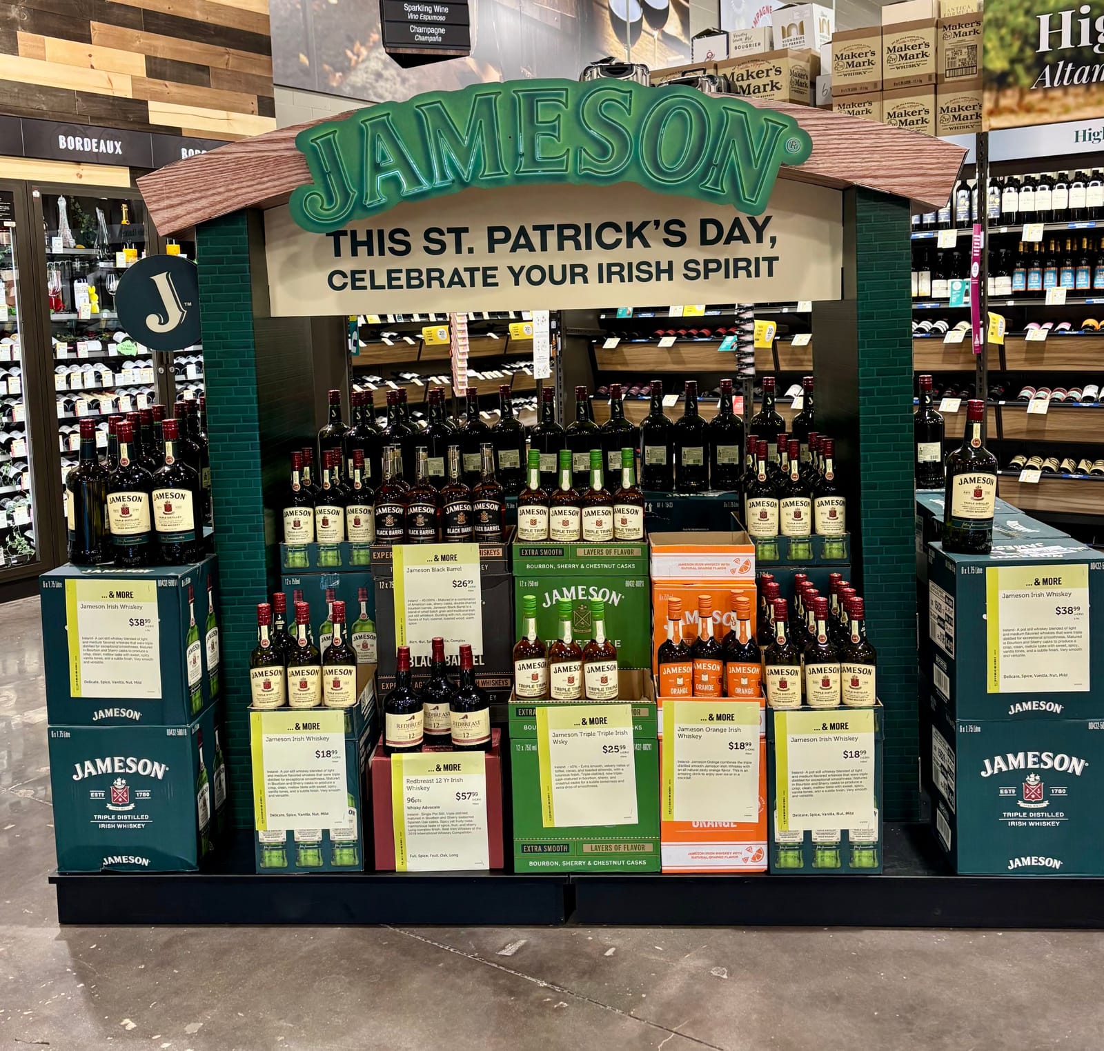 Jameson at Local Wine Shop