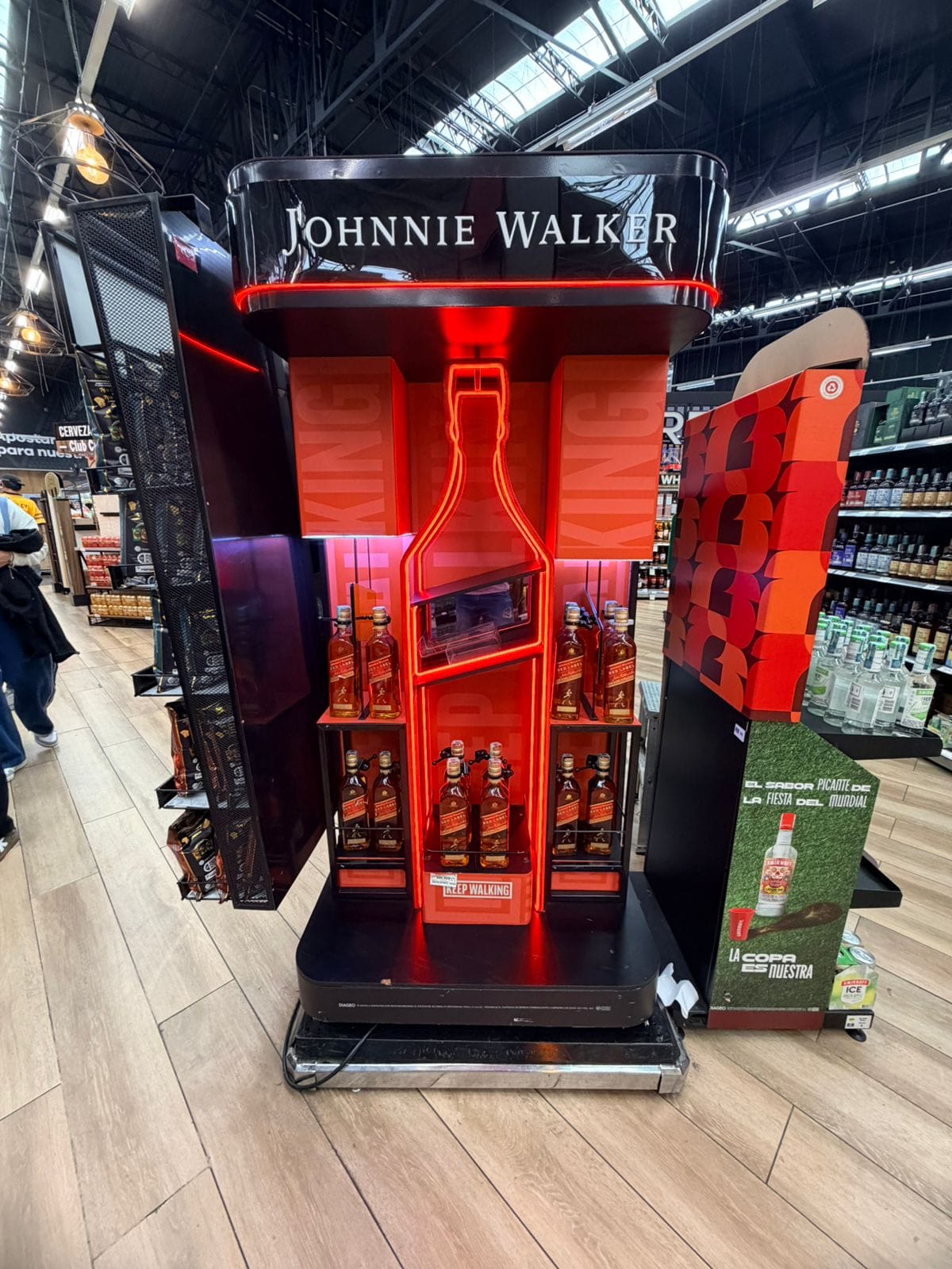 Johnnie Walker at Local Wine Shop