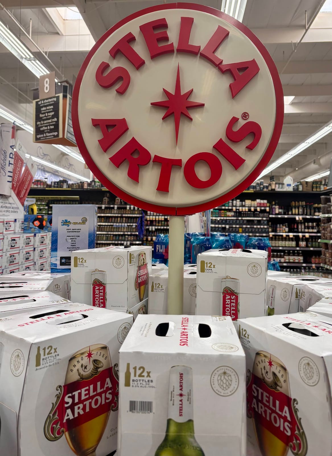 Stella Artois at Binny's