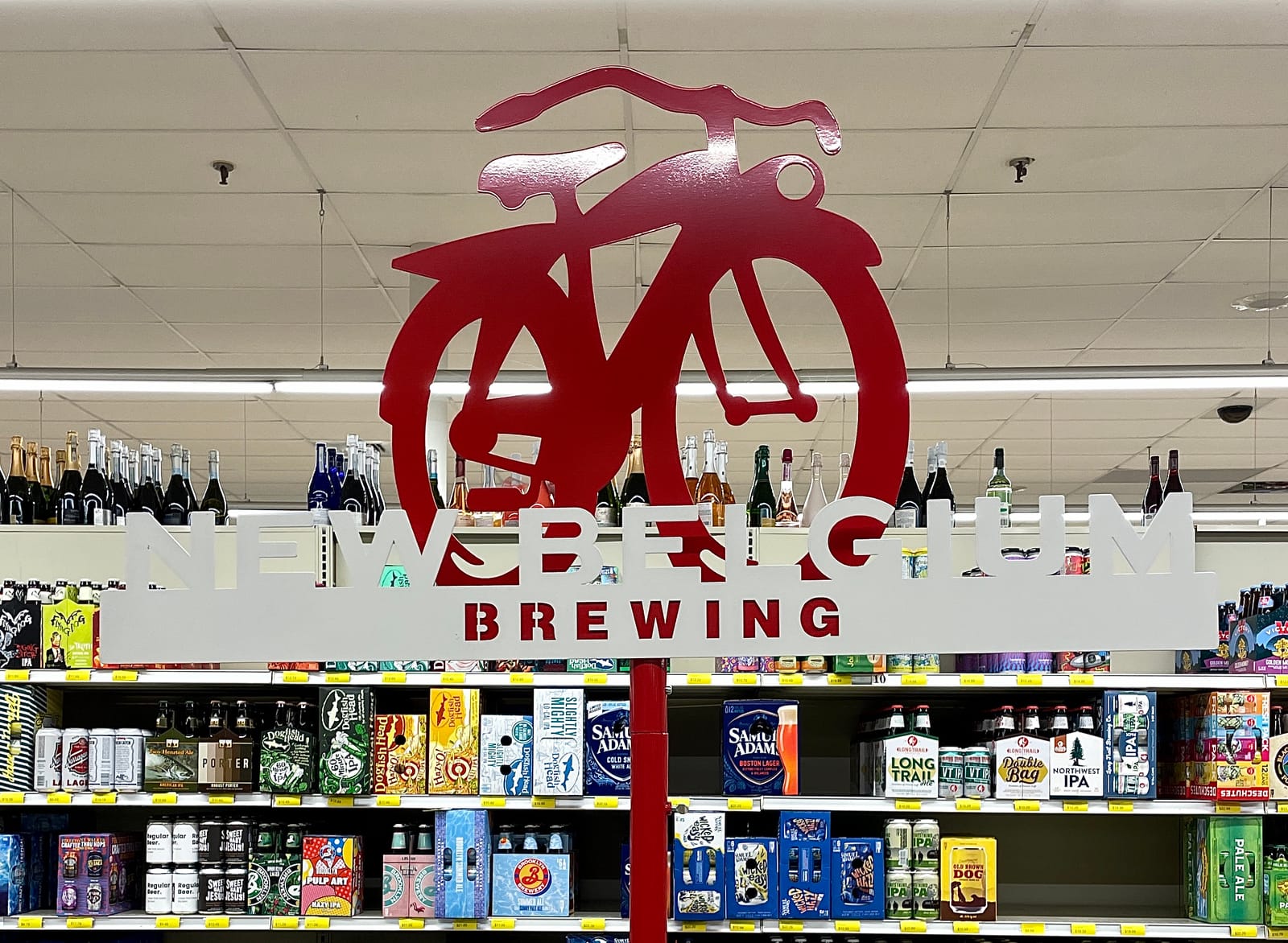 New Belgium at Safeway