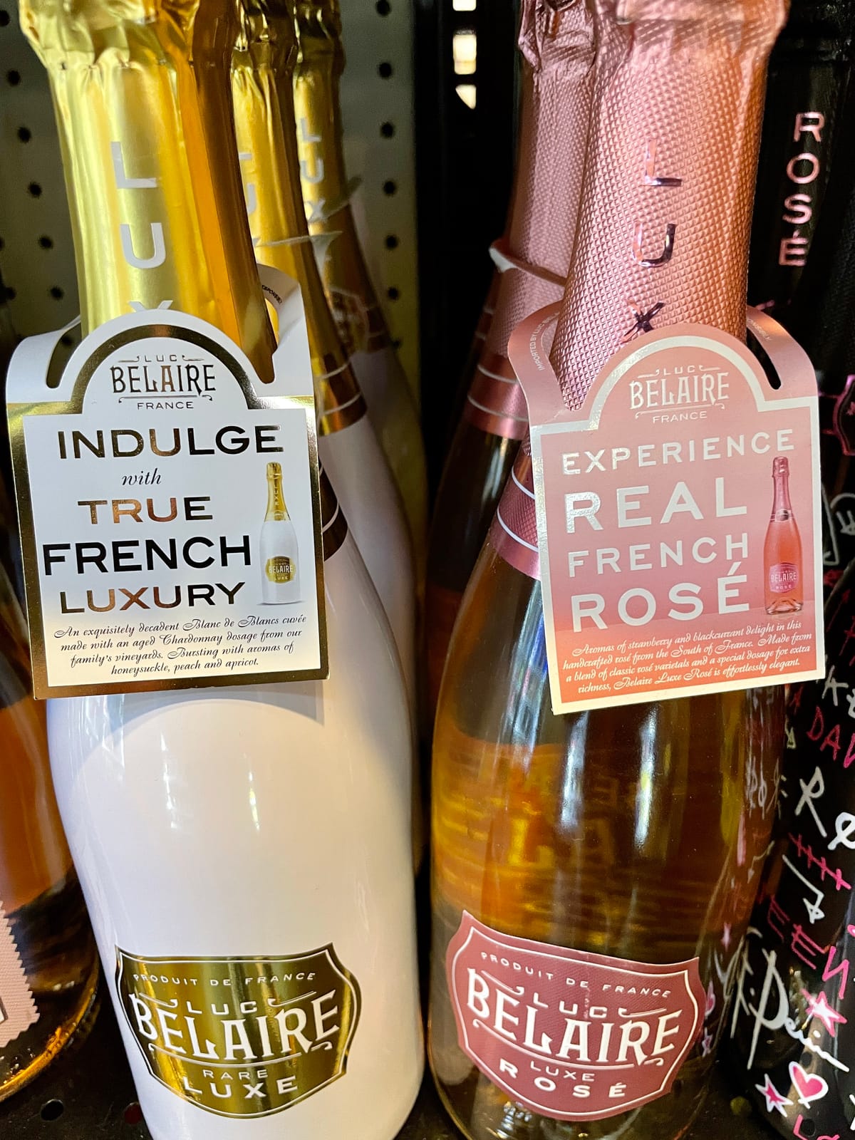 Luc Belaire at Whole Foods