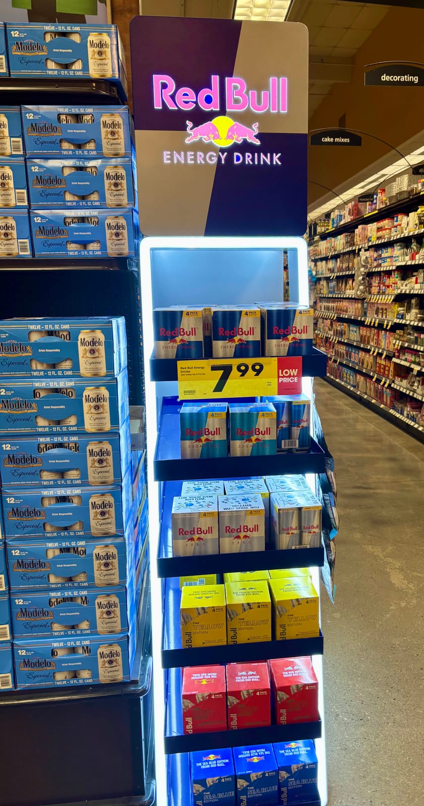 Red Bull at Local Wine Shop