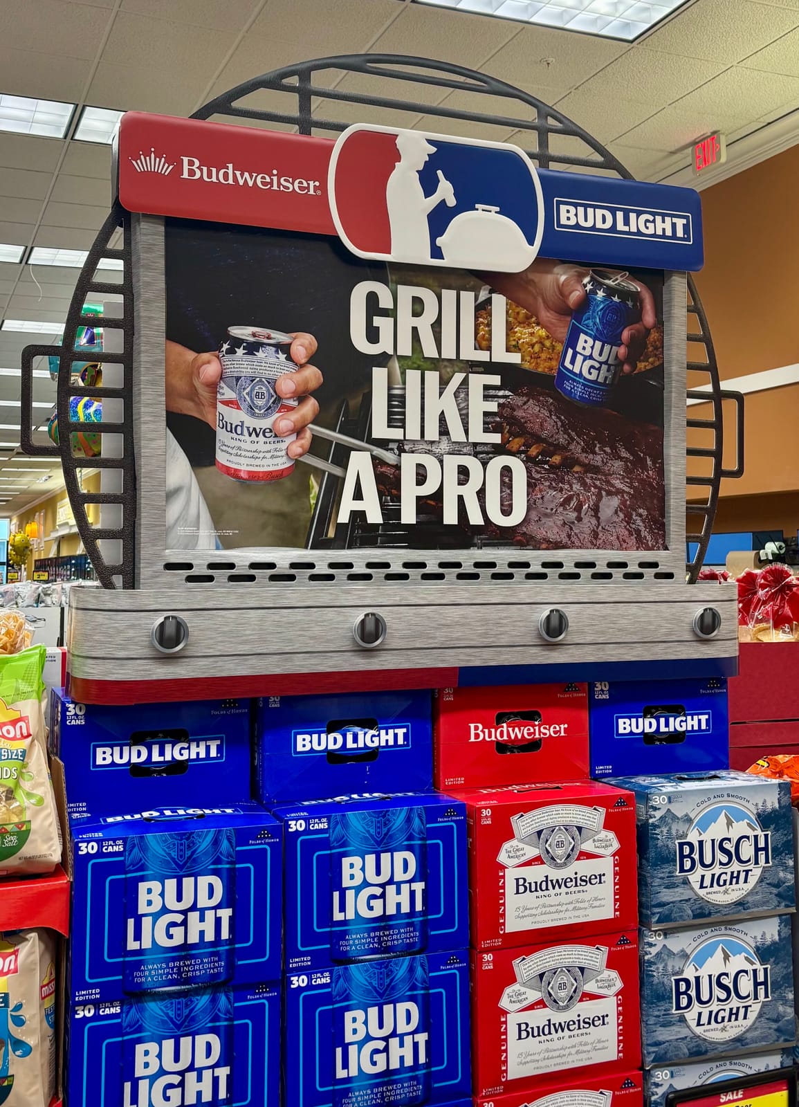 Budweiser at Local Wine Shop