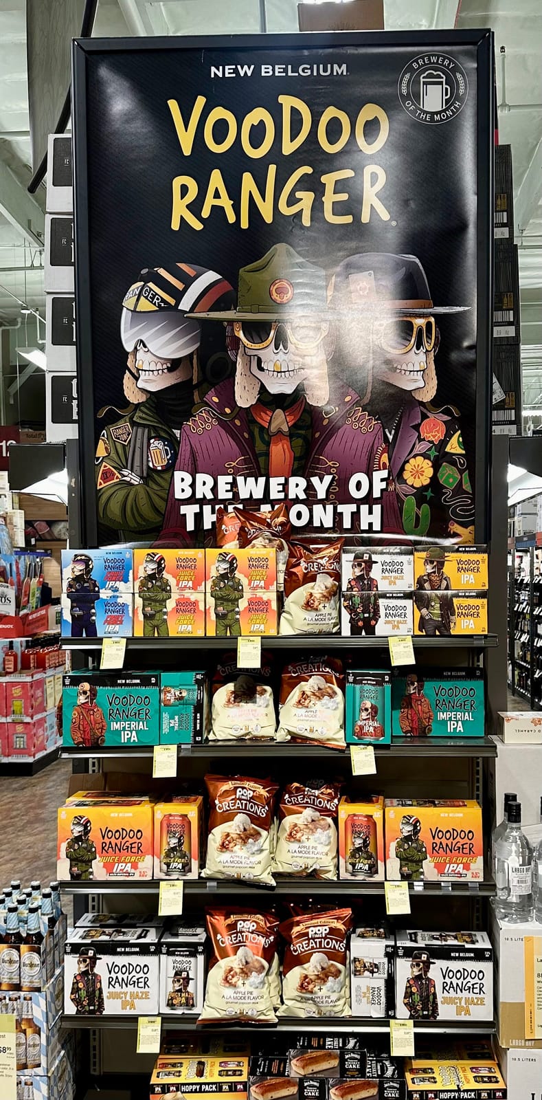 New Belgium at Costco