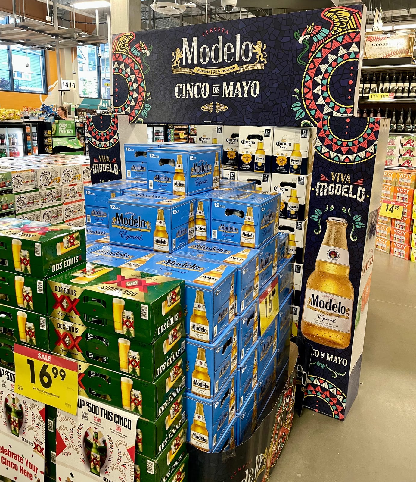 Modelo at Tesco Ireland