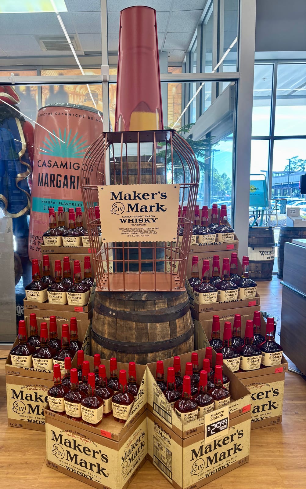 Maker's Mark at Local Wine Shop