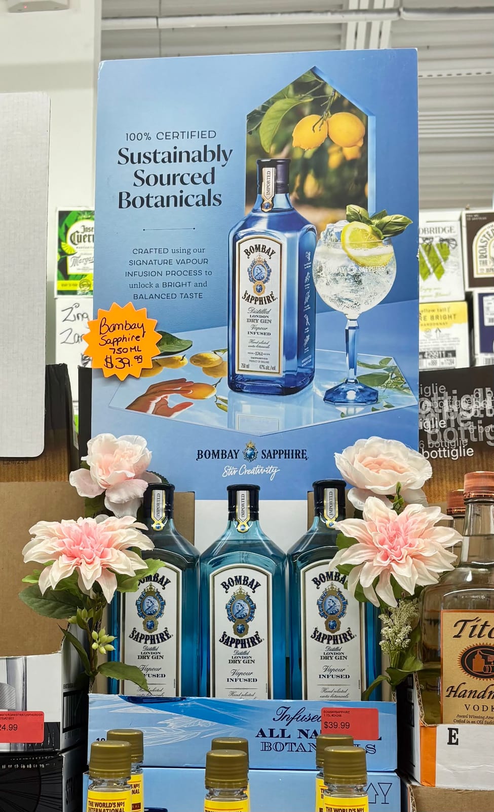 Bombay Sapphire at Tesco Ireland