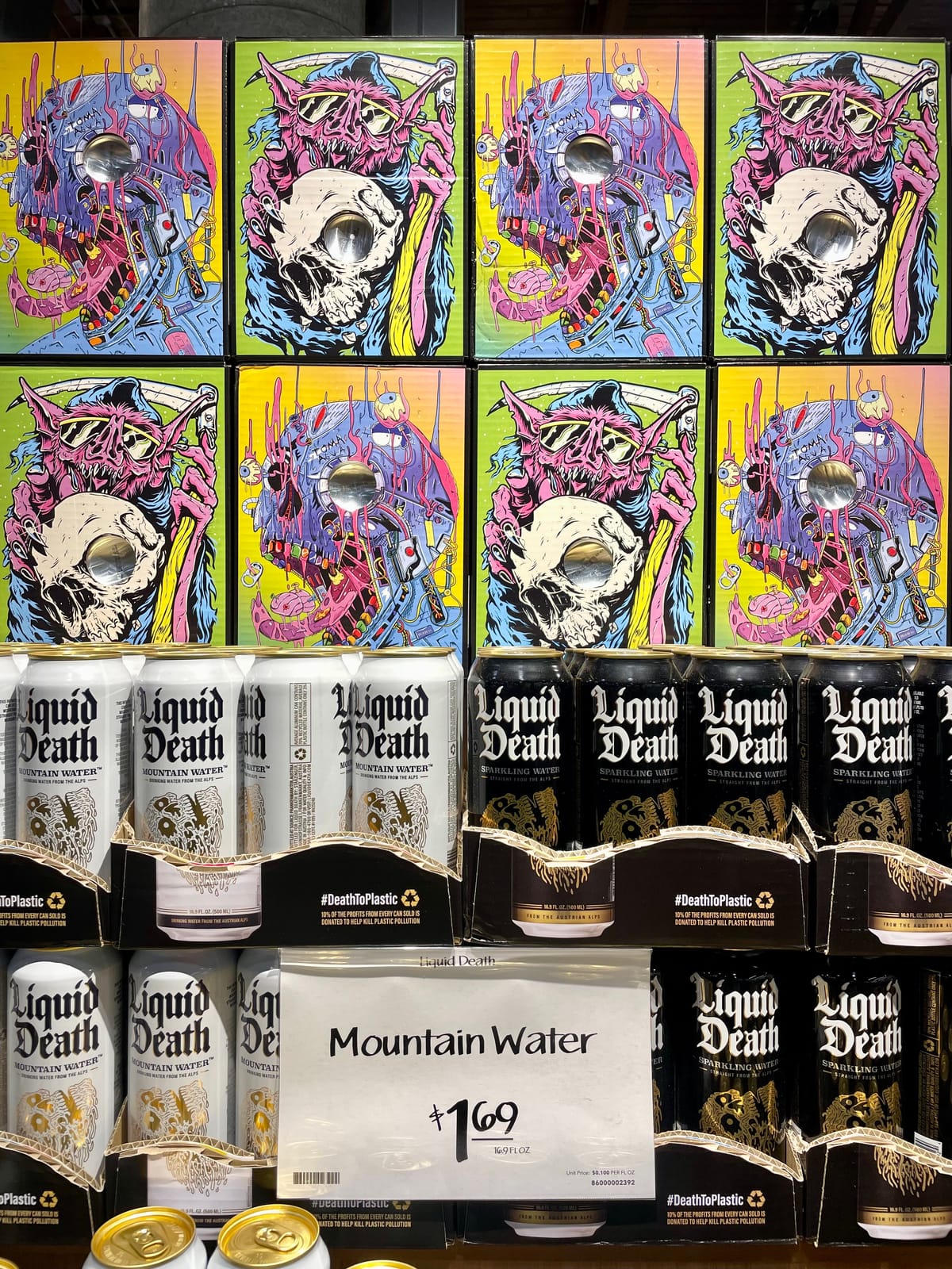 Liquid Death at Total Wine