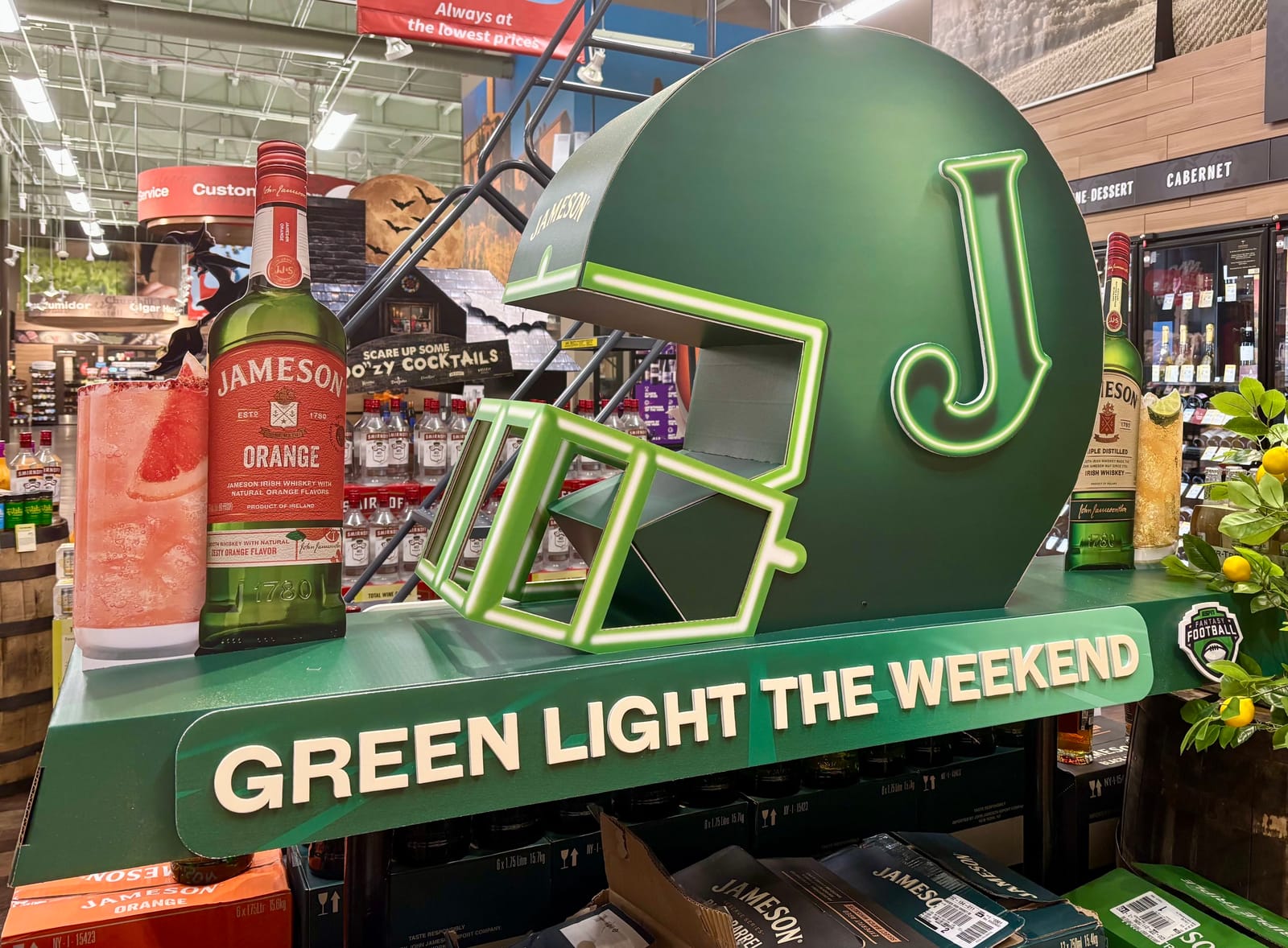 Jameson at Walmart