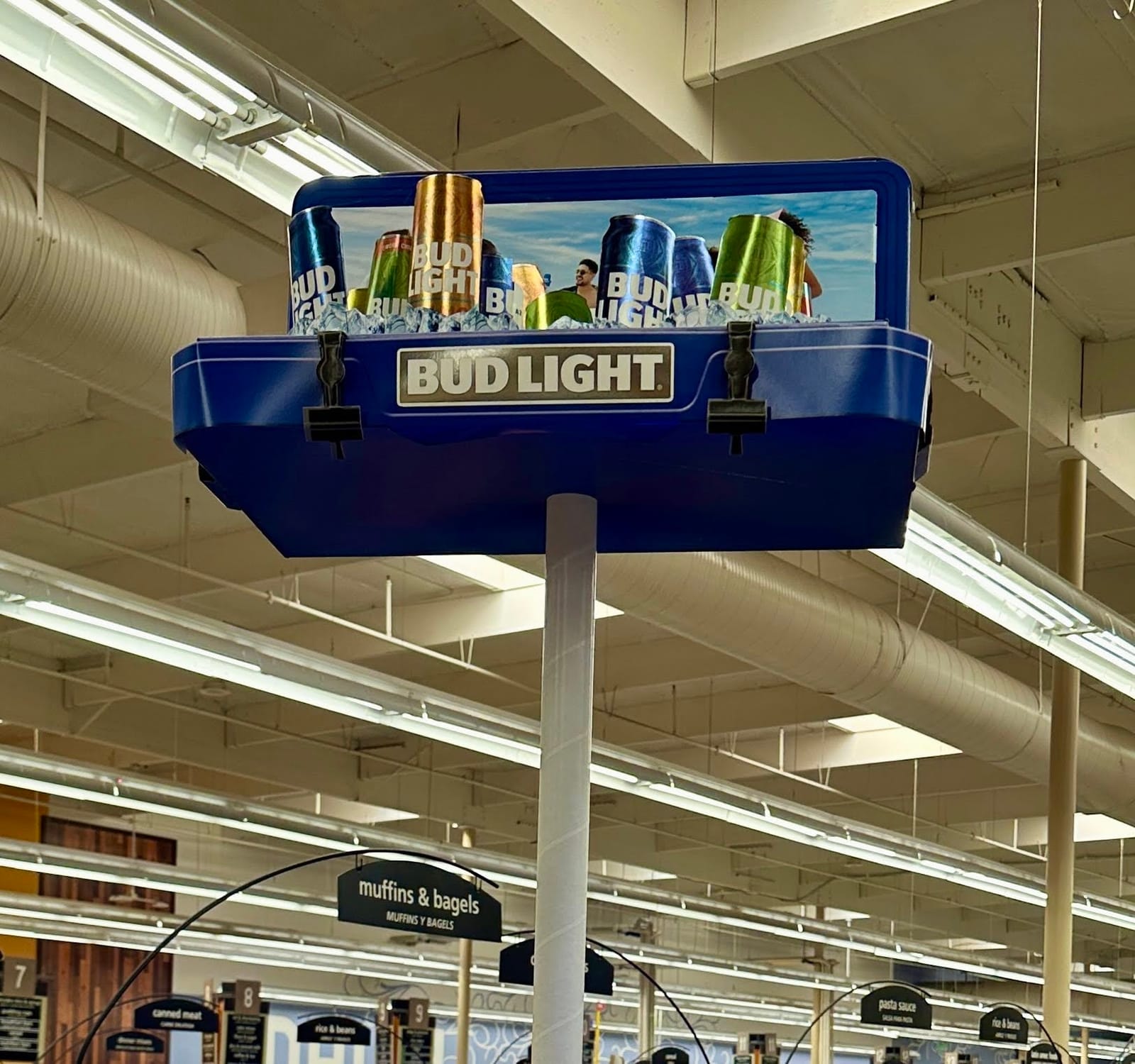 Bud Light at Tesco Ireland