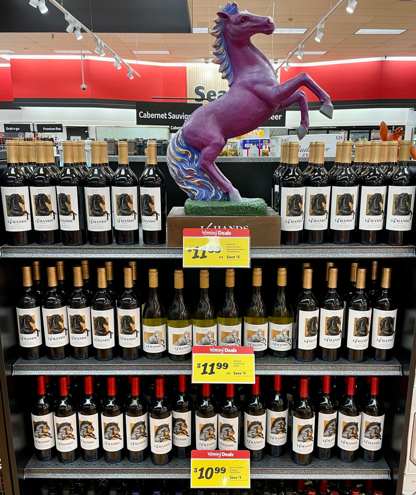 14 Hands at Safeway