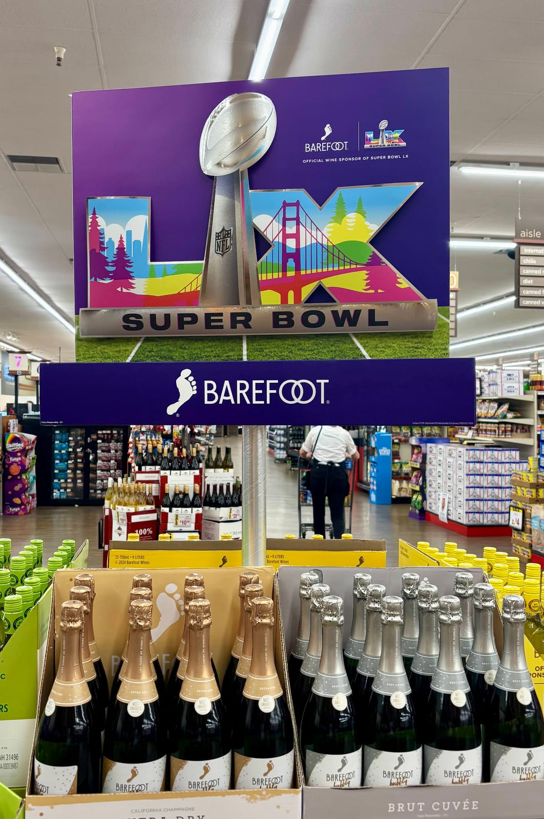 Barefoot at Total Wine