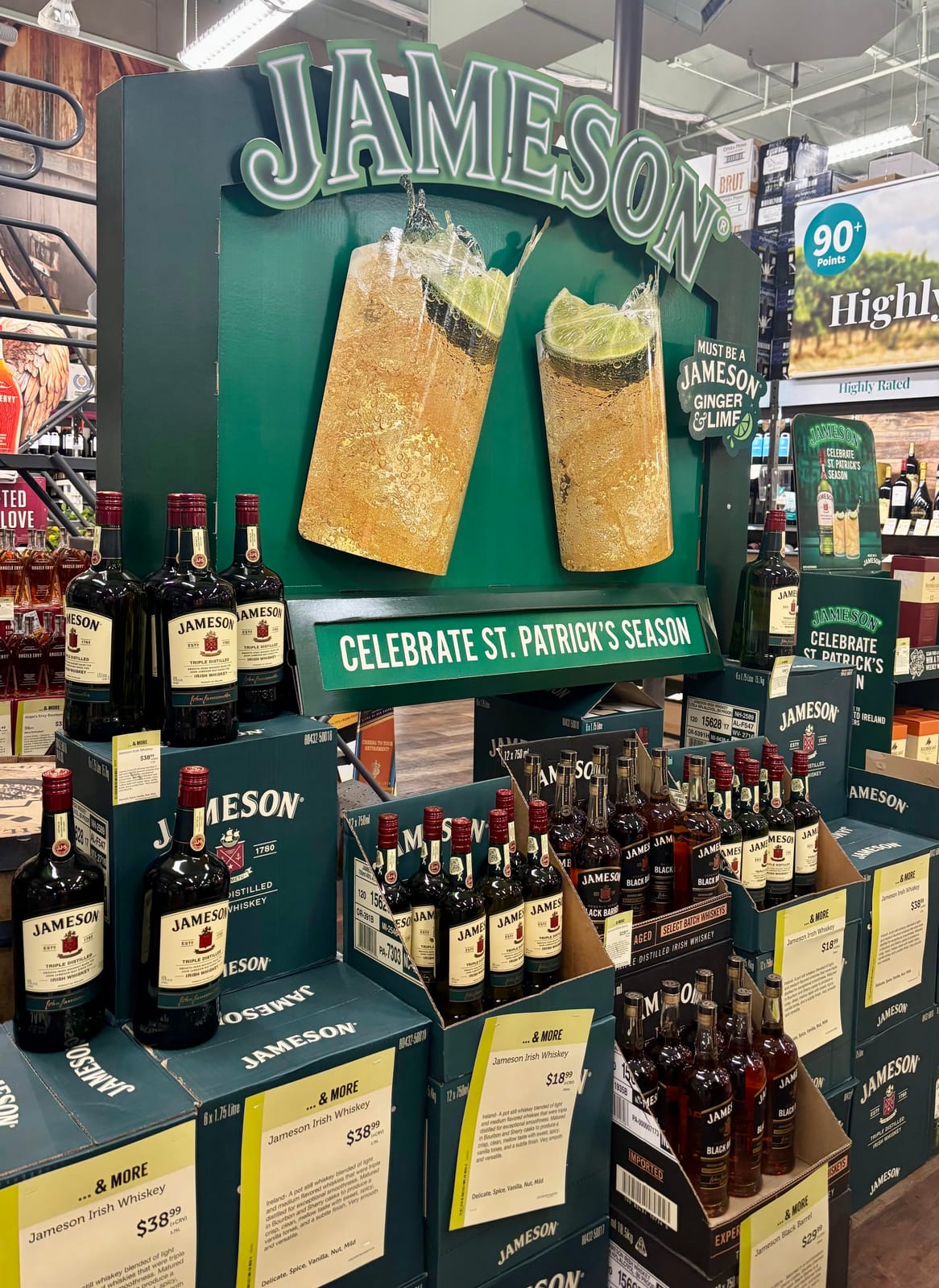 Jameson at Total Wine