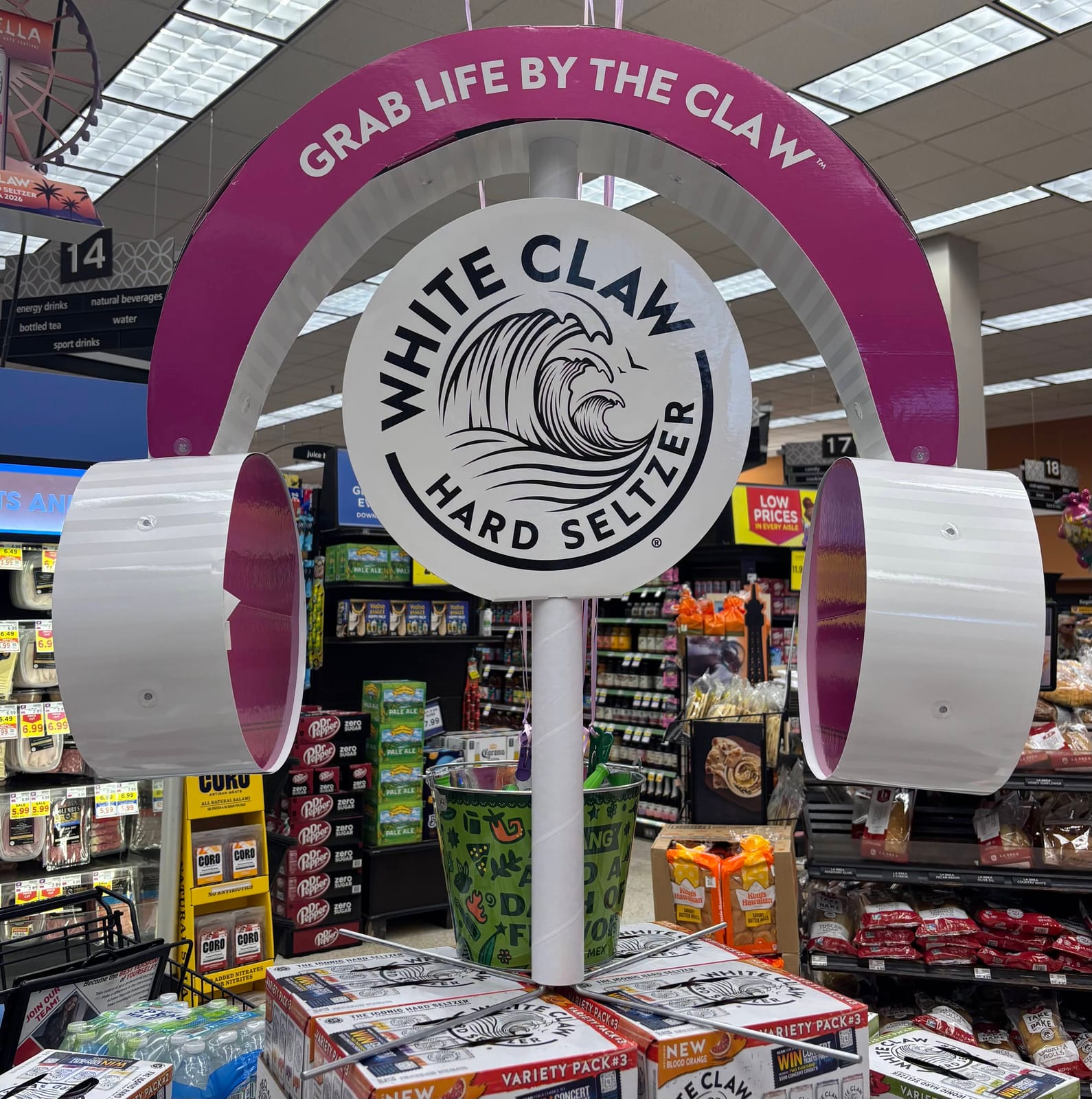 White Claw at Whole Foods
