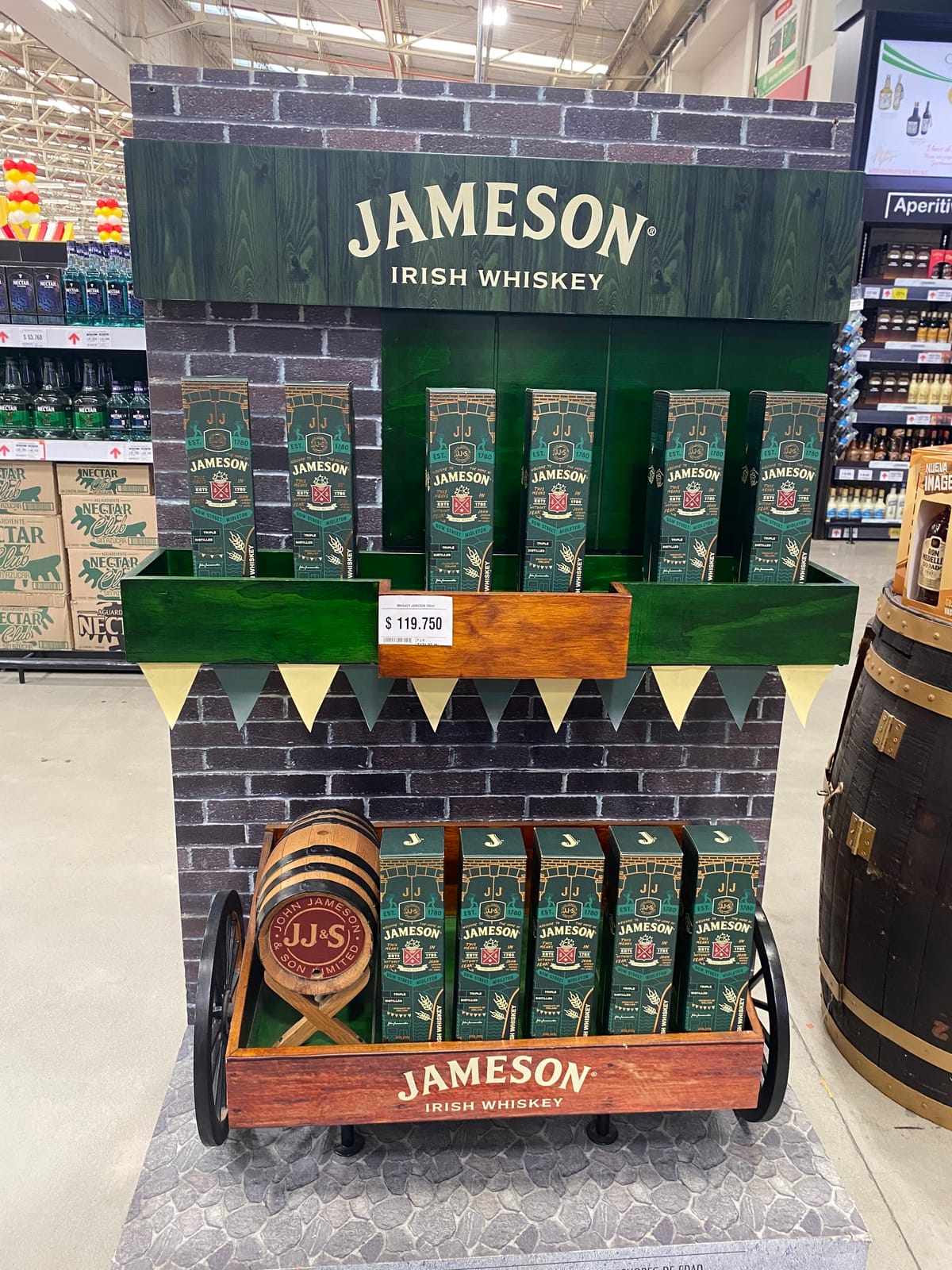 Jameson at Walmart