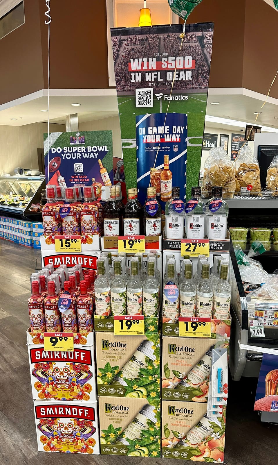 Smirnoff at Binny's