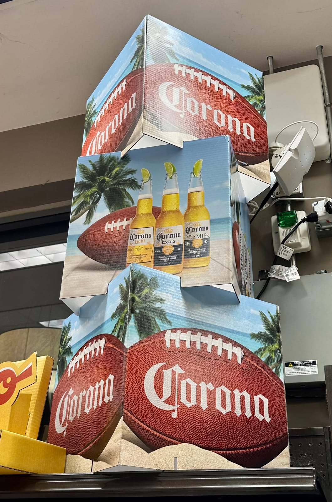 Corona at Tesco Ireland