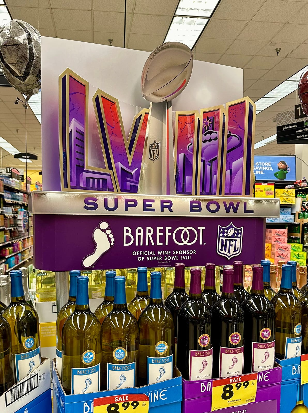 Barefoot at Local Wine Shop