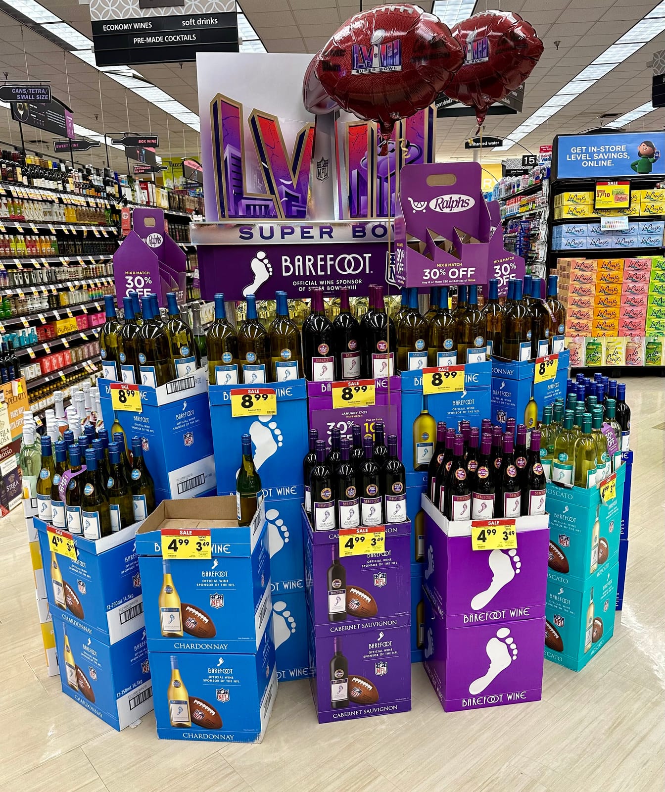 Barefoot at Total Wine