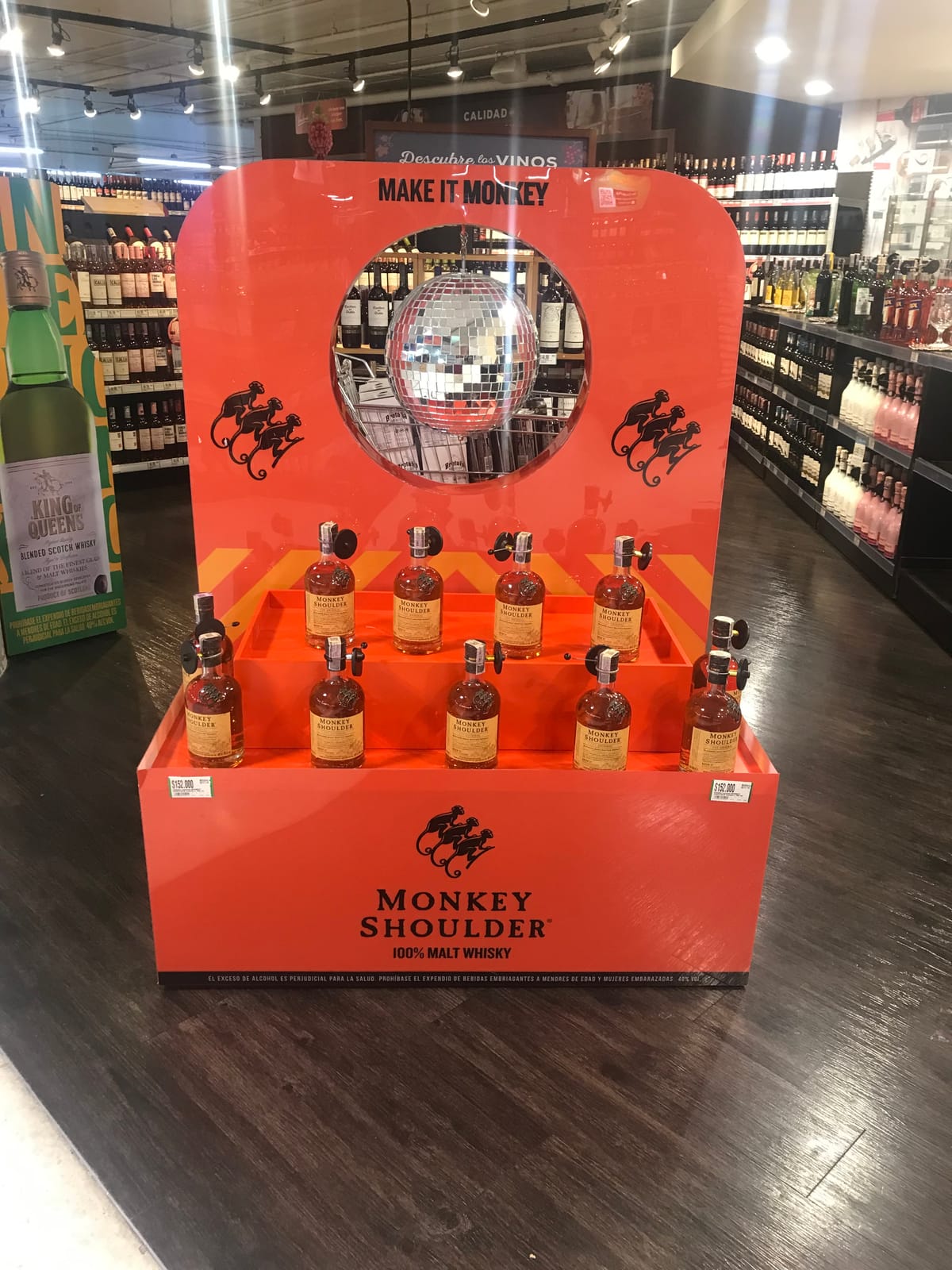 Monkey Shoulder at Binny's
