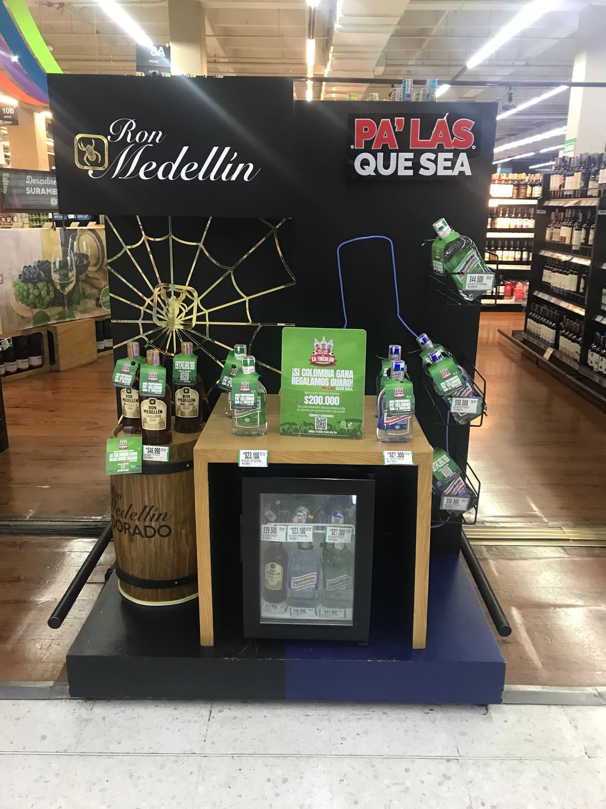 Ron Medellin at Local Wine Shop